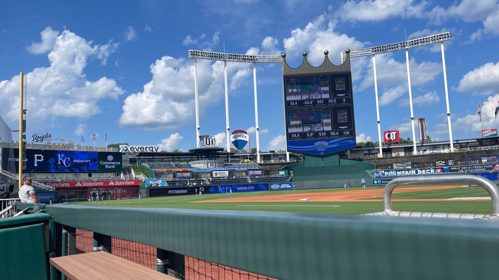 Pirates vs. Royals, 7:40 p.m., Eastern taken in Kansas City, Mo. (Live coverage). Photo by GREG MACAFEE / DKPS